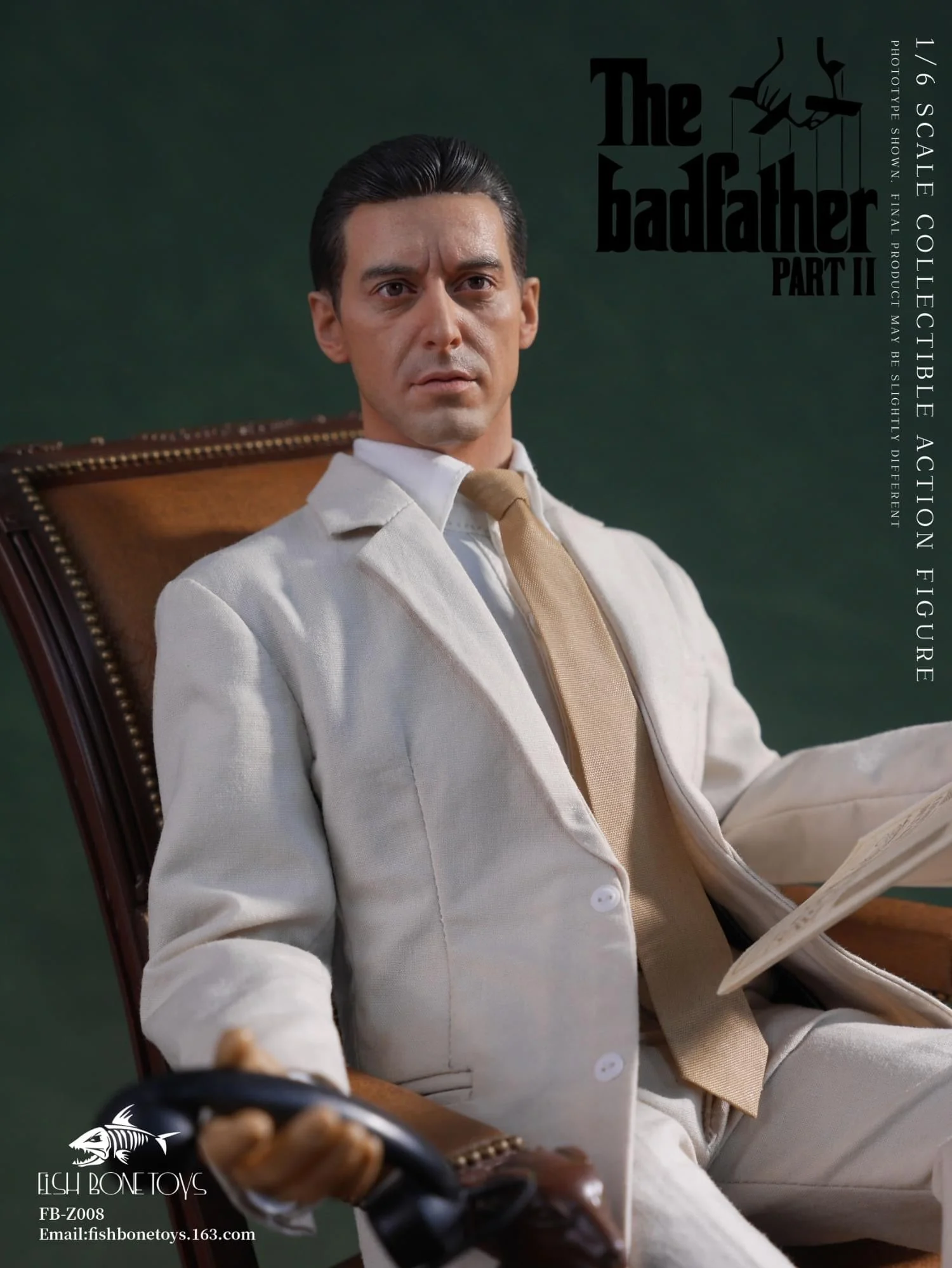 Pedido Figura Mafia Boss marca Fish Bone Toys FB-Z008 escala 1/6 - Image 4