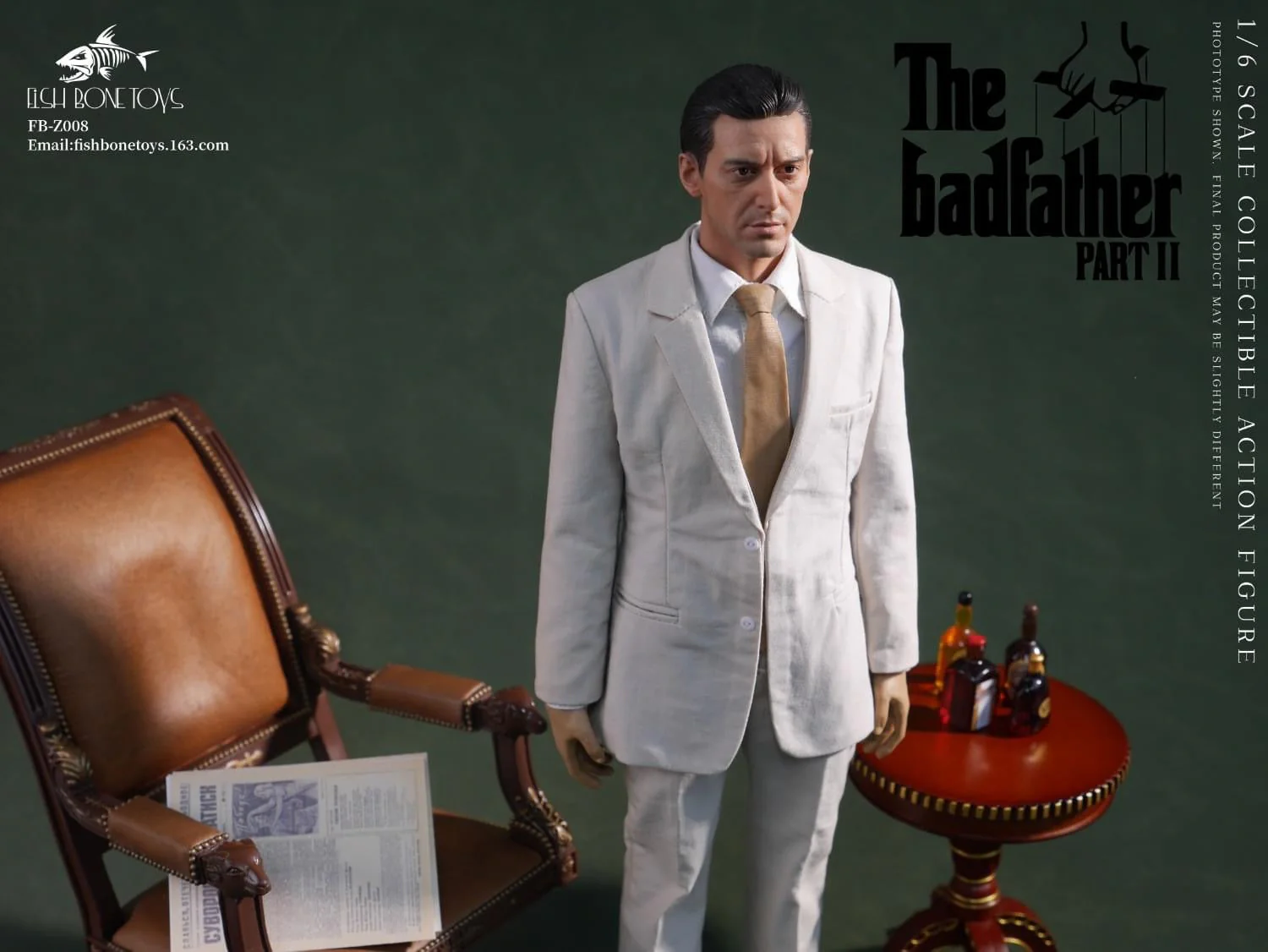 Pedido Figura Mafia Boss marca Fish Bone Toys FB-Z008 escala 1/6 - Image 5