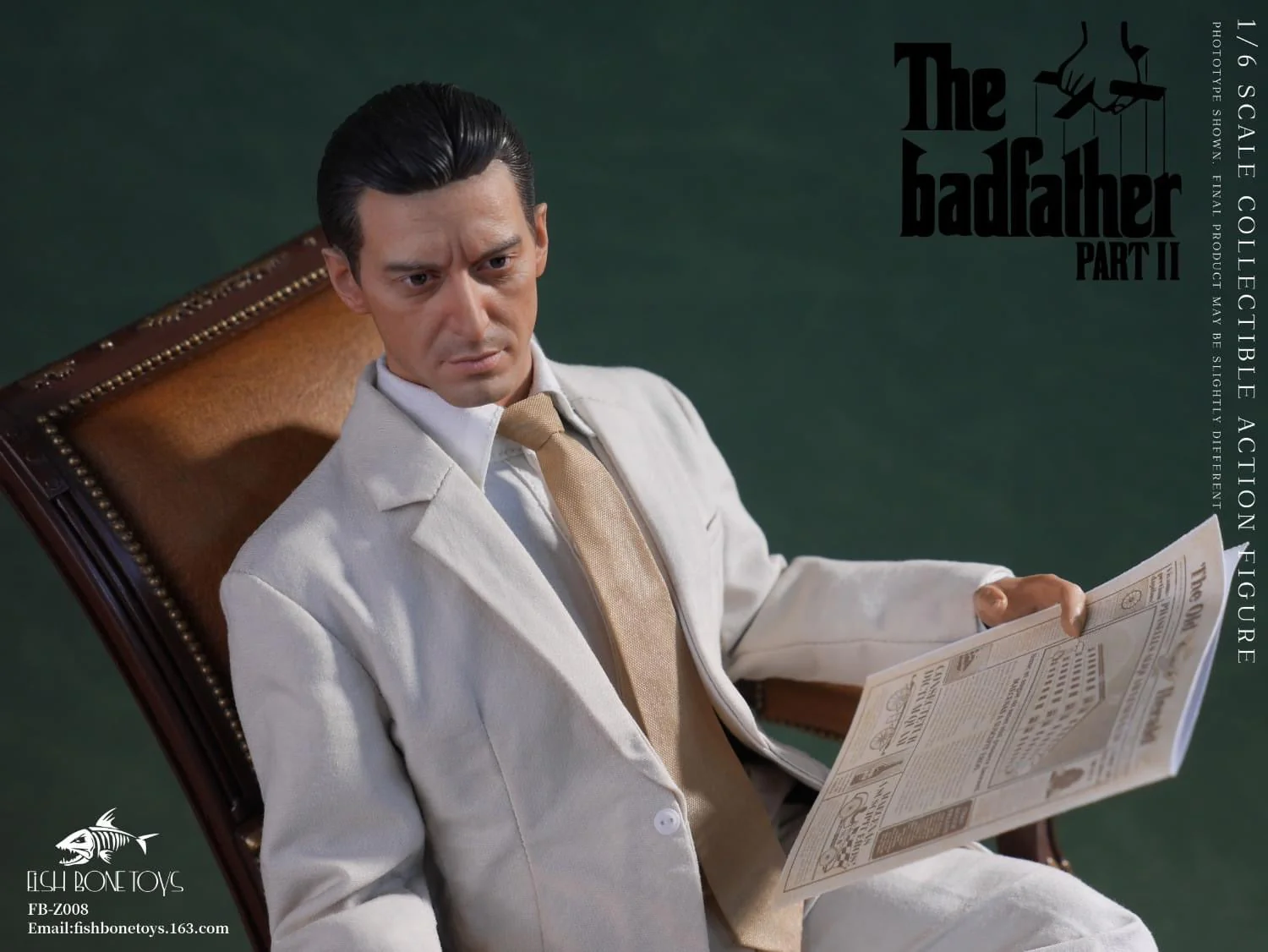 Pedido Figura Mafia Boss marca Fish Bone Toys FB-Z008 escala 1/6 - Image 6