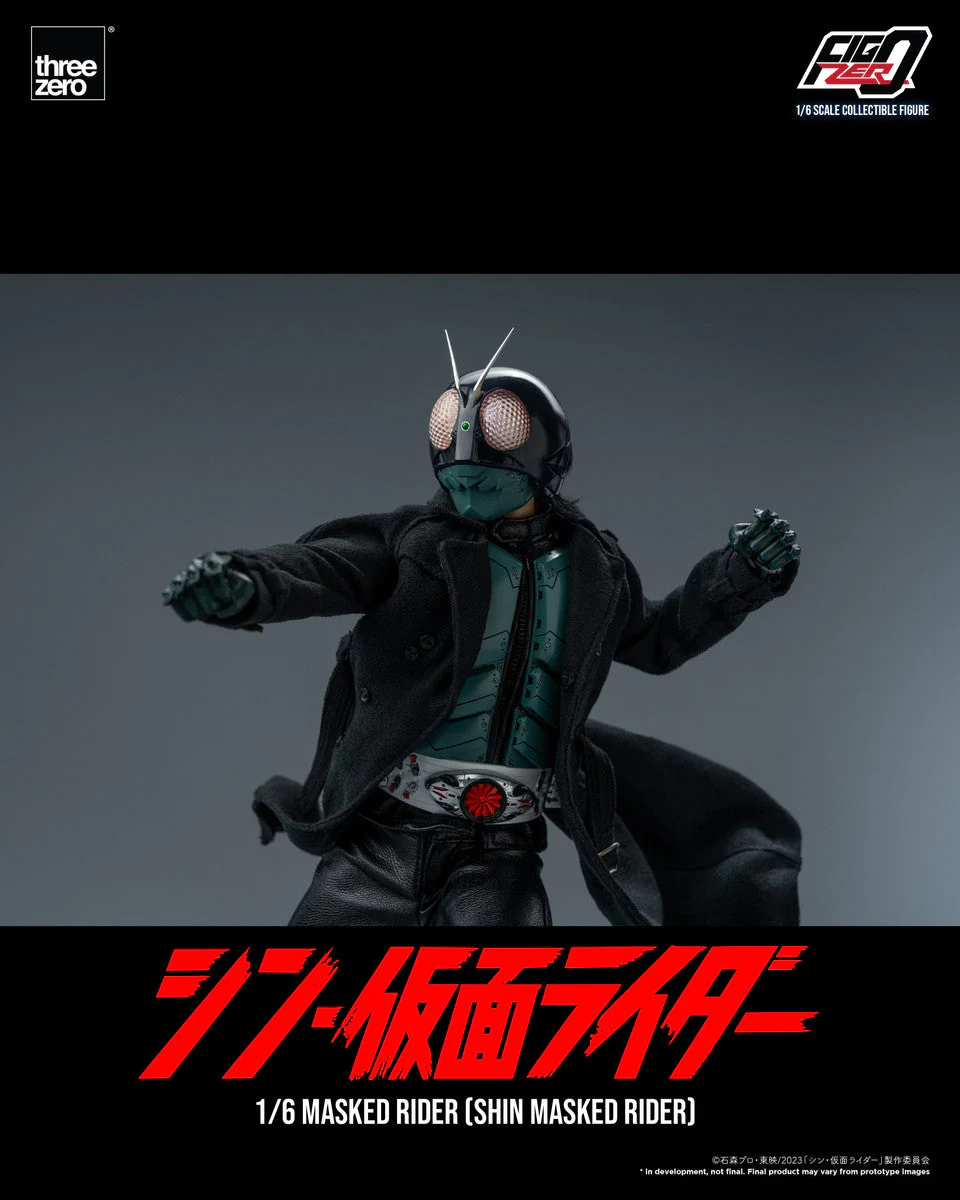 Pedido Figura Masked Rider No. 1 - Shin Masked Rider - FigZero marca Threezero 3Z0487 escala 1/6 - Image 10