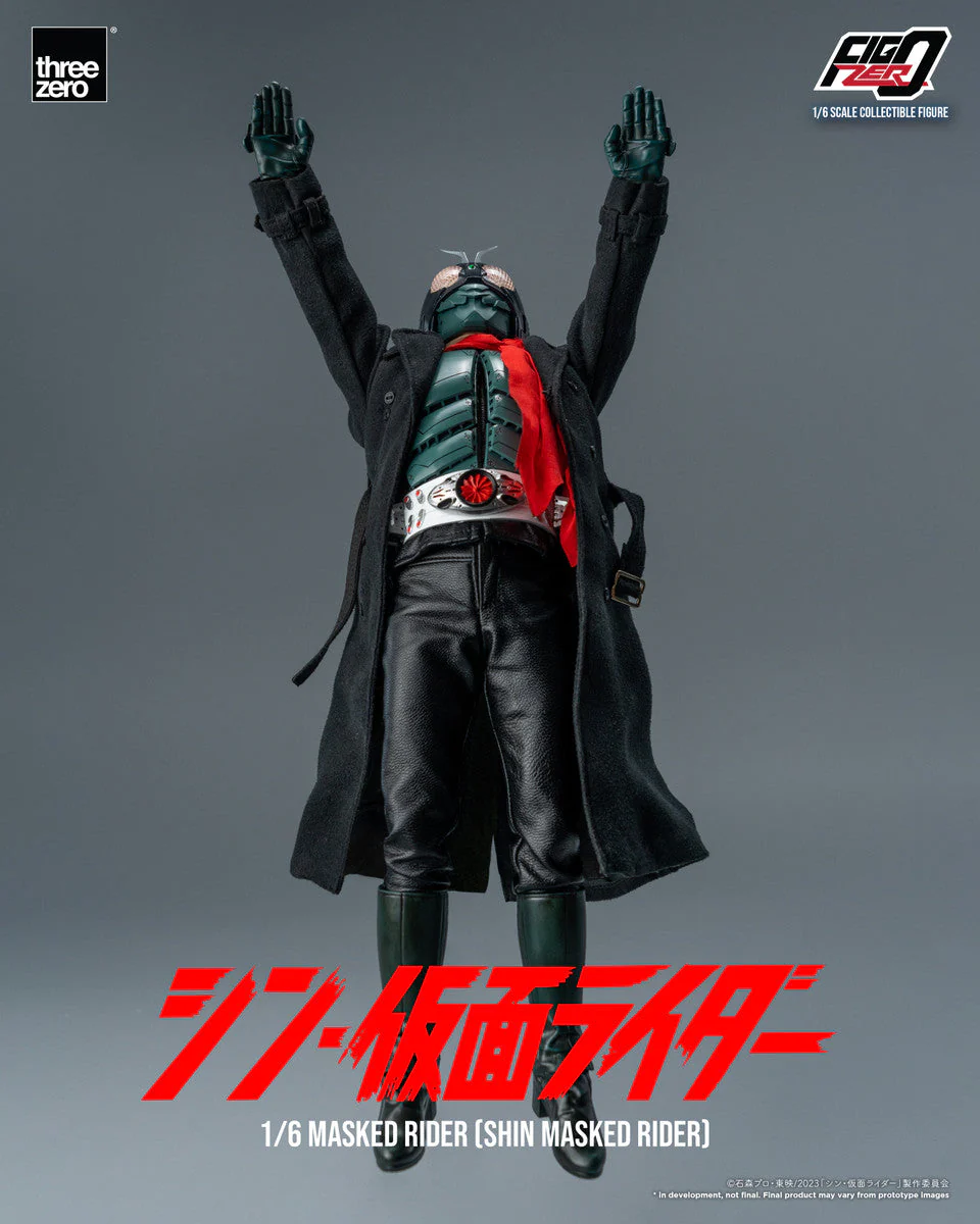 Pedido Figura Masked Rider No. 1 - Shin Masked Rider - FigZero marca Threezero 3Z0487 escala 1/6 - Image 15