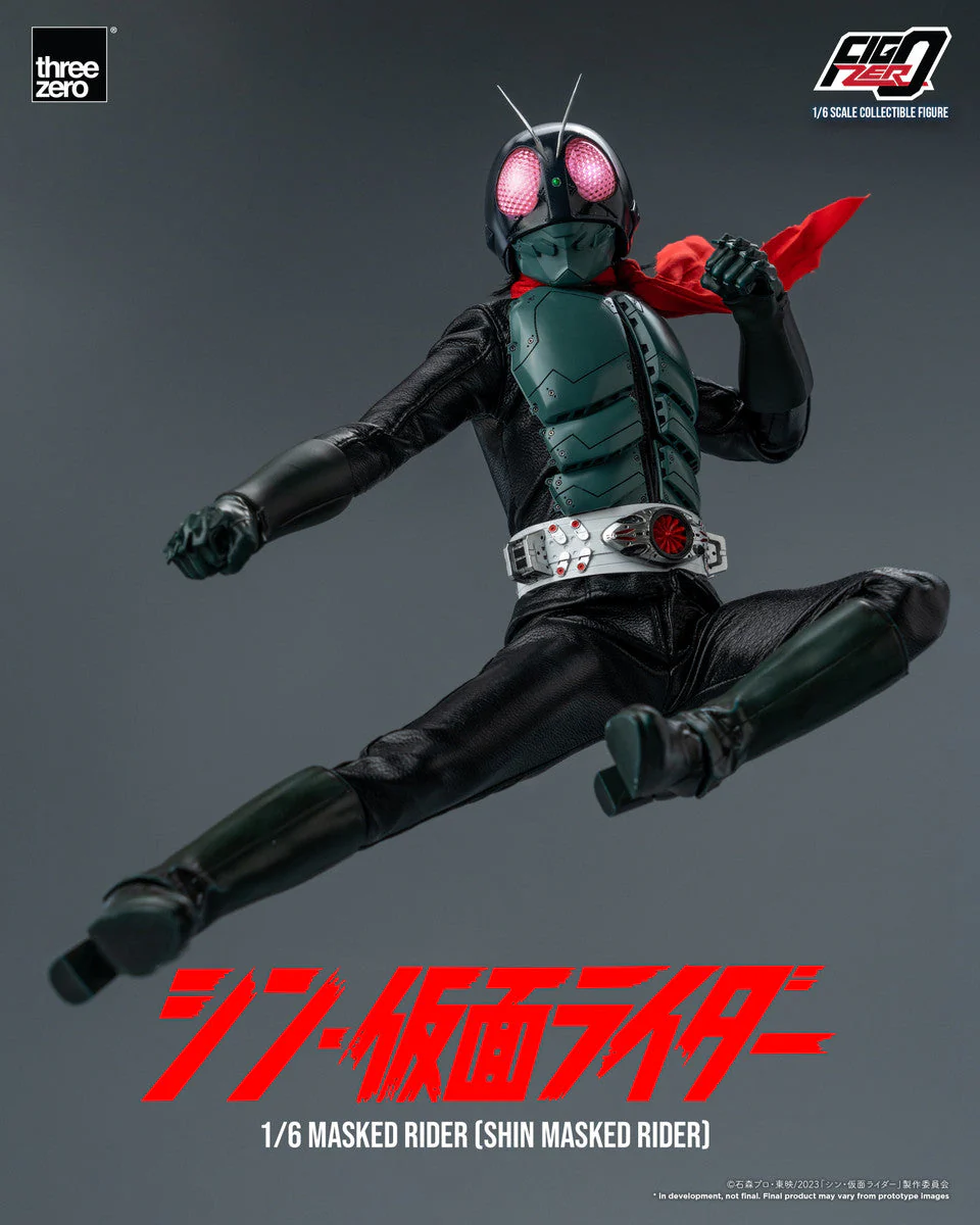 Pedido Figura Masked Rider No. 1 - Shin Masked Rider - FigZero marca Threezero 3Z0487 escala 1/6 - Image 18