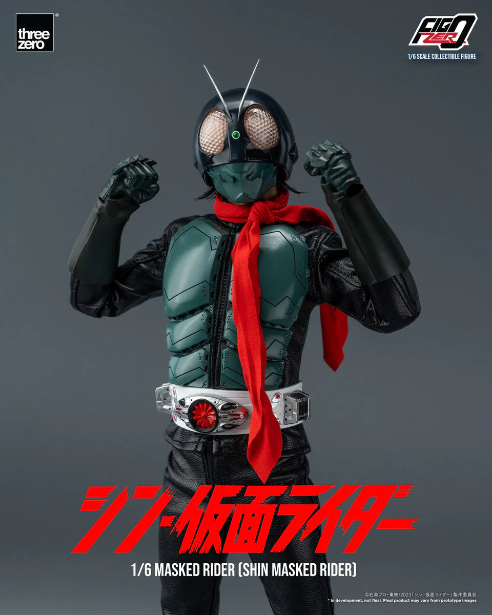 Pedido Figura Masked Rider No. 1 - Shin Masked Rider - FigZero marca Threezero 3Z0487 escala 1/6 - Image 2
