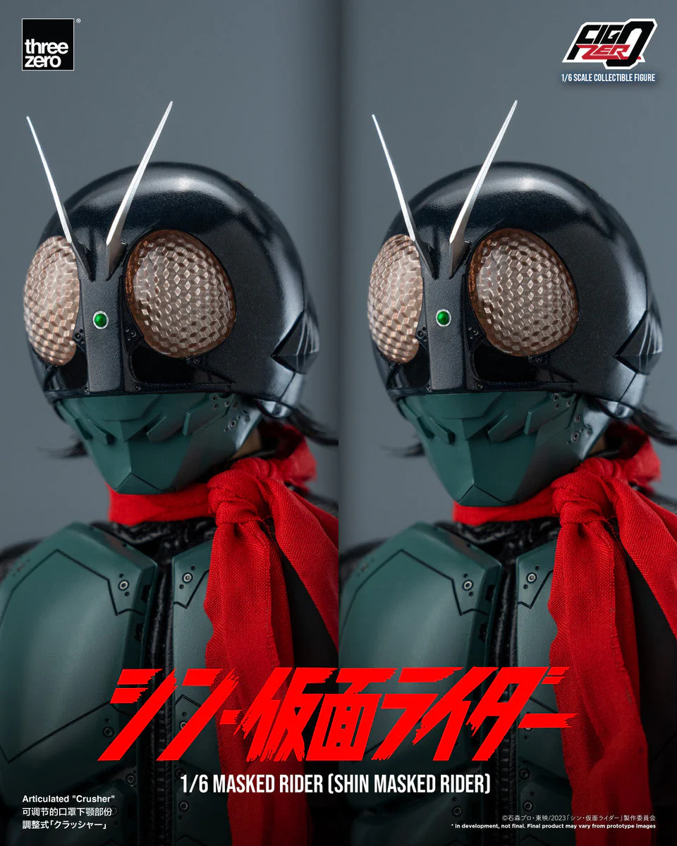 Pedido Figura Masked Rider No. 1 - Shin Masked Rider - FigZero marca Threezero 3Z0487 escala 1/6 - Image 20