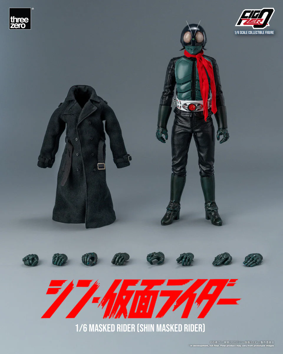 Pedido Figura Masked Rider No. 1 - Shin Masked Rider - FigZero marca Threezero 3Z0487 escala 1/6 - Image 22