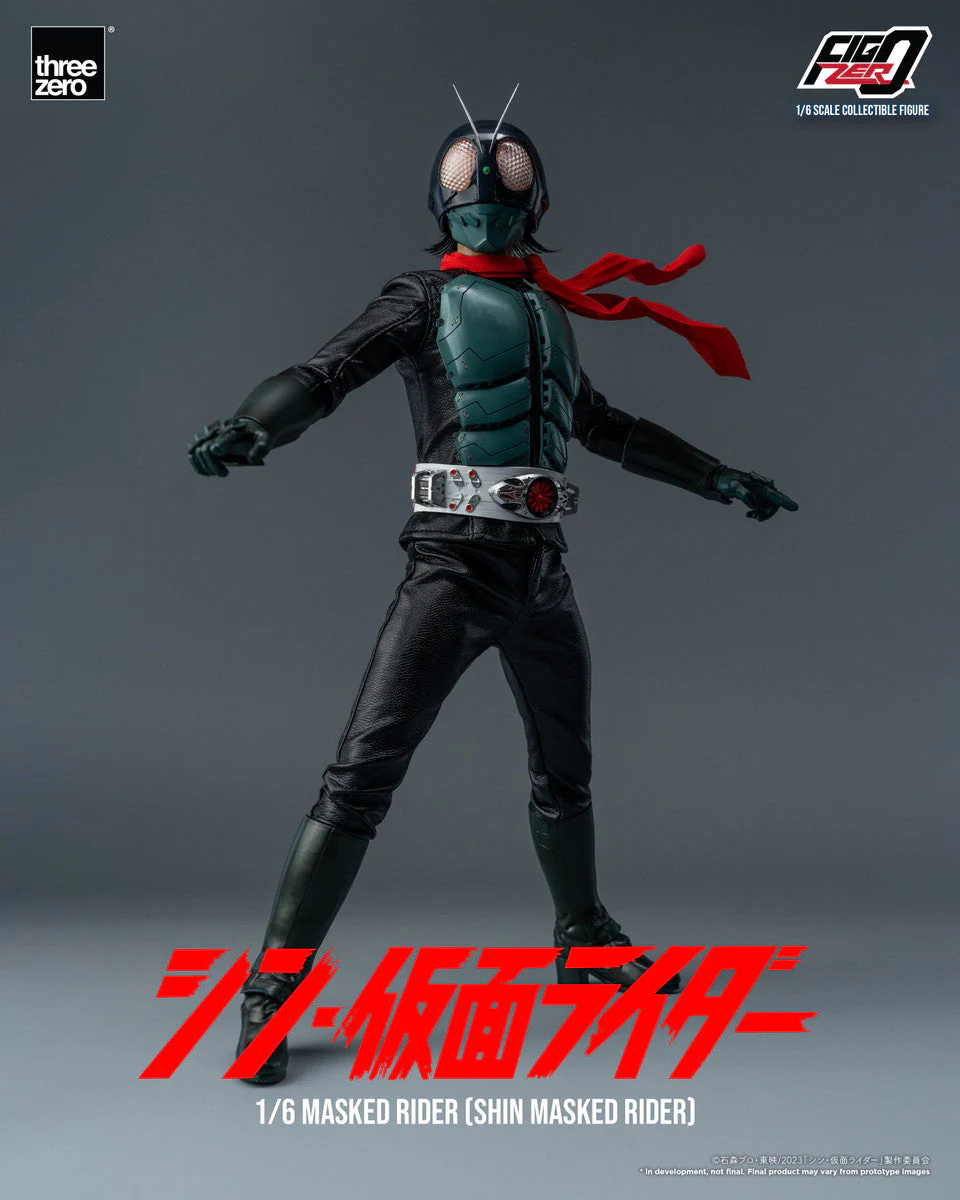 Pedido Figura Masked Rider No. 1 - Shin Masked Rider - FigZero marca Threezero 3Z0487 escala 1/6 - Image 4