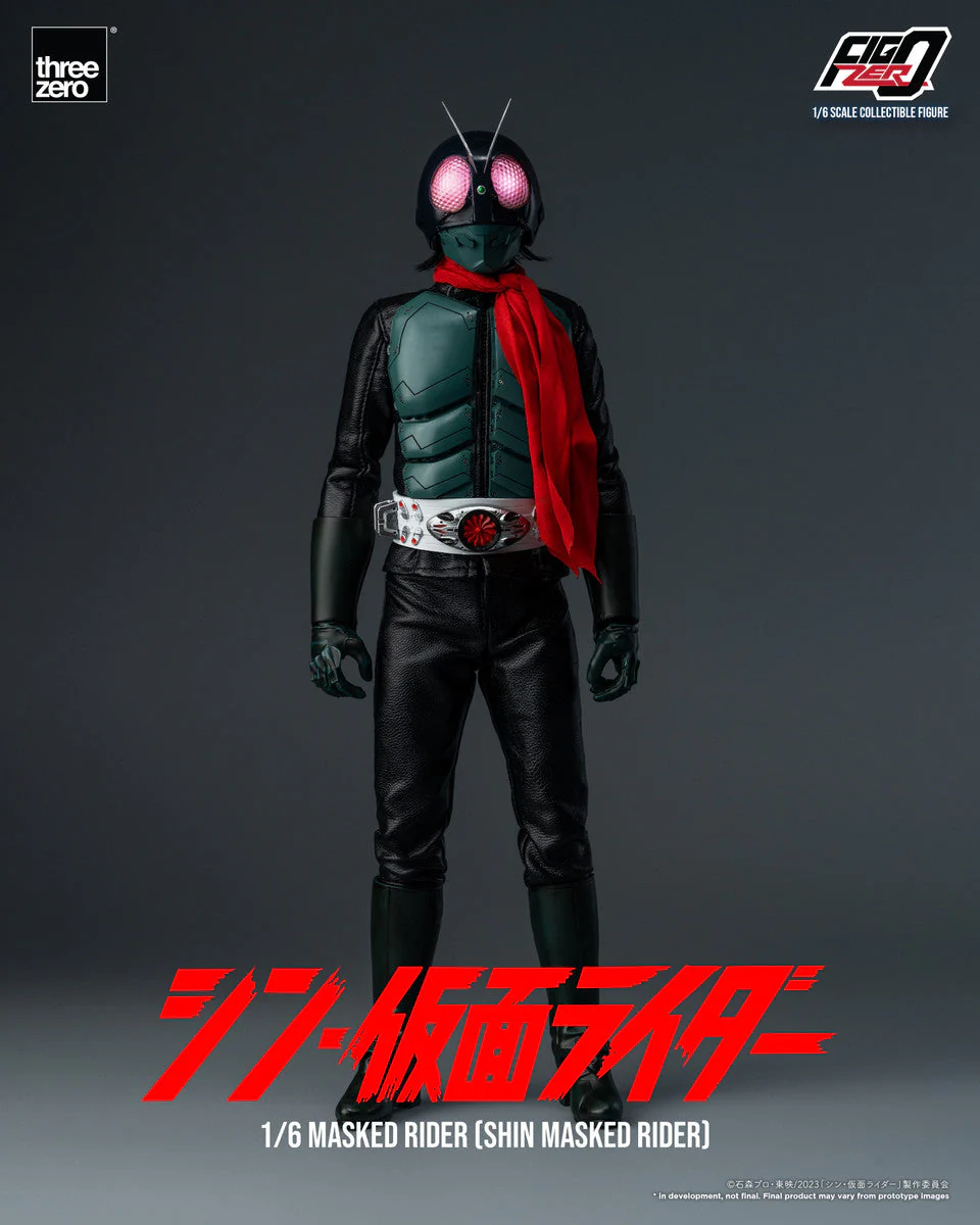 Pedido Figura Masked Rider No. 1 - Shin Masked Rider - FigZero marca Threezero 3Z0487 escala 1/6 - Image 9