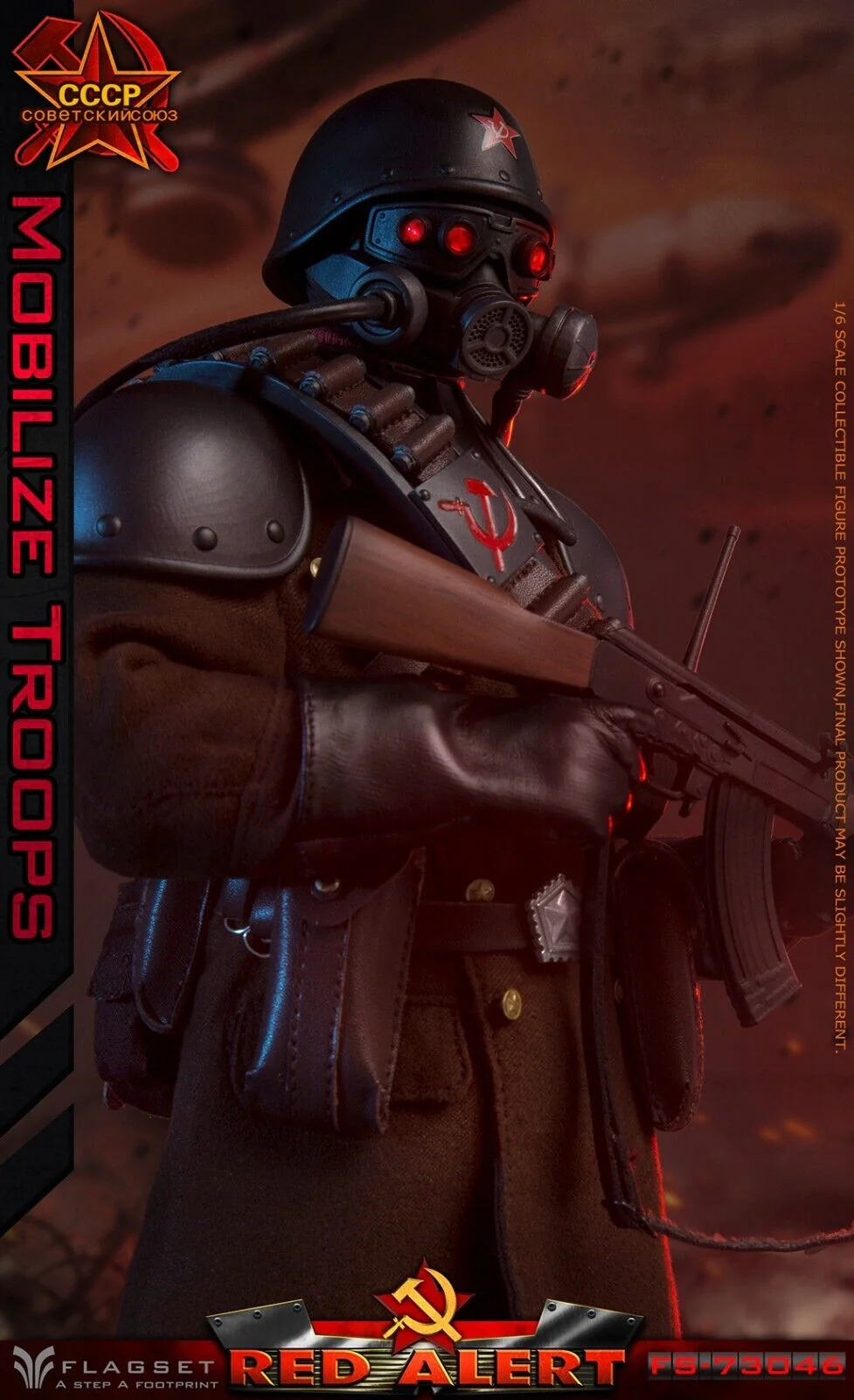 Pedido Figura Mobilize Troops - Red Alert CCCP marca Flagset FS-73046 escala 1/6 - Image 10