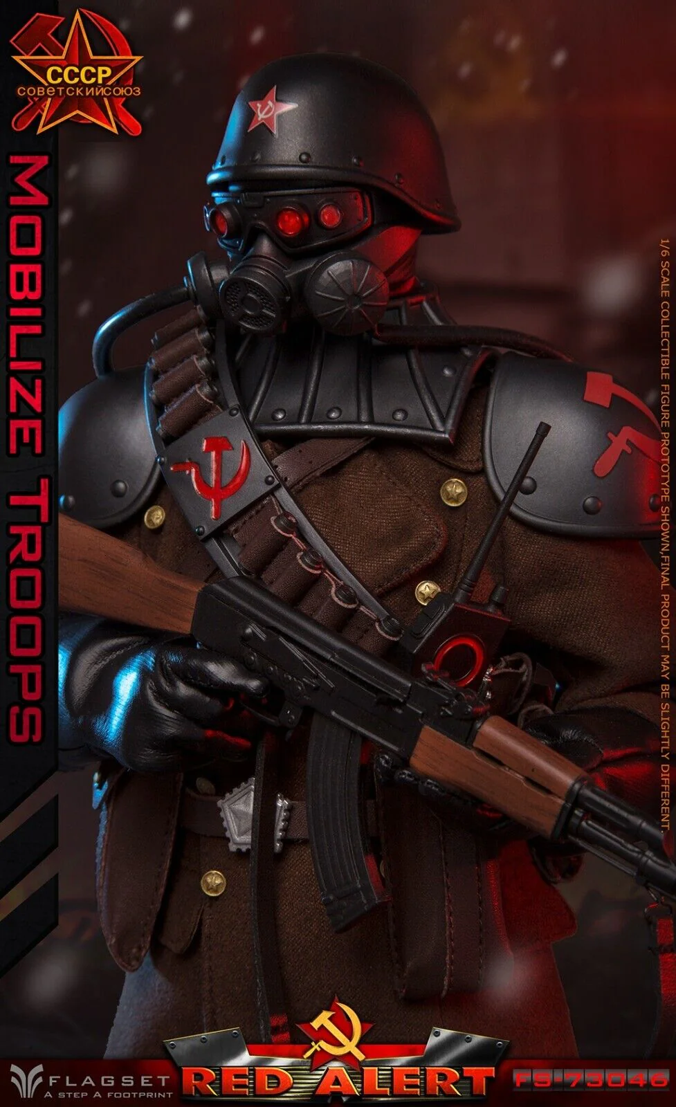 Pedido Figura Mobilize Troops - Red Alert CCCP marca Flagset FS-73046 escala 1/6 - Image 11