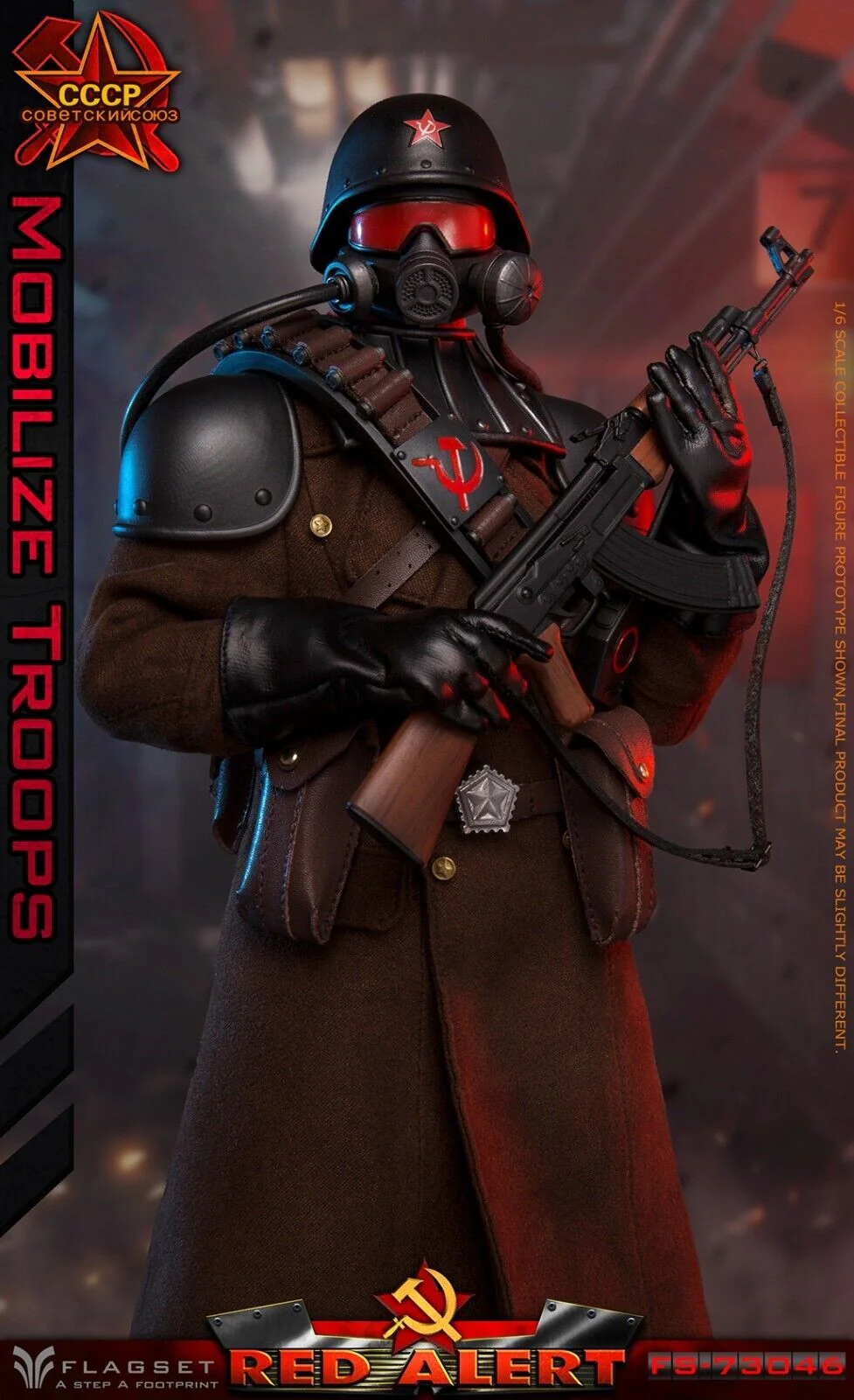Pedido Figura Mobilize Troops - Red Alert CCCP marca Flagset FS-73046 escala 1/6 - Image 13