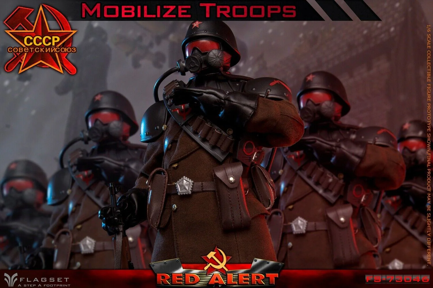 Pedido Figura Mobilize Troops - Red Alert CCCP marca Flagset FS-73046 escala 1/6 - Image 14