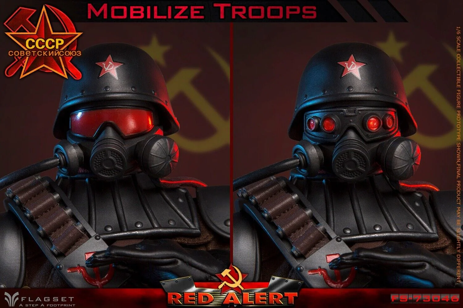 Pedido Figura Mobilize Troops - Red Alert CCCP marca Flagset FS-73046 escala 1/6 - Image 15