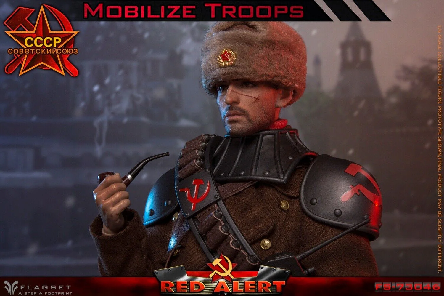 Pedido Figura Mobilize Troops - Red Alert CCCP marca Flagset FS-73046 escala 1/6 - Image 16