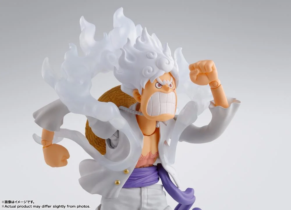 Pedido Figura Monkey D. Luffy (Gear 5) - One Piece - S.H.Figuarts marca Bandai Spirits escala pequeña 1/12 - Image 2