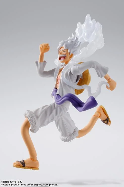 Pedido Figura Monkey D. Luffy (Gear 5) - One Piece - S.H.Figuarts marca Bandai Spirits escala pequeña 1/12 - Image 3