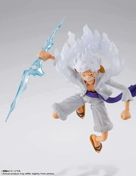 Pedido Figura Monkey D. Luffy (Gear 5) - One Piece - S.H.Figuarts marca Bandai Spirits escala pequeña 1/12 - Image 4