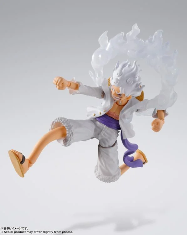 Pedido Figura Monkey D. Luffy (Gear 5) - One Piece - S.H.Figuarts marca Bandai Spirits escala pequeña 1/12 - Image 5