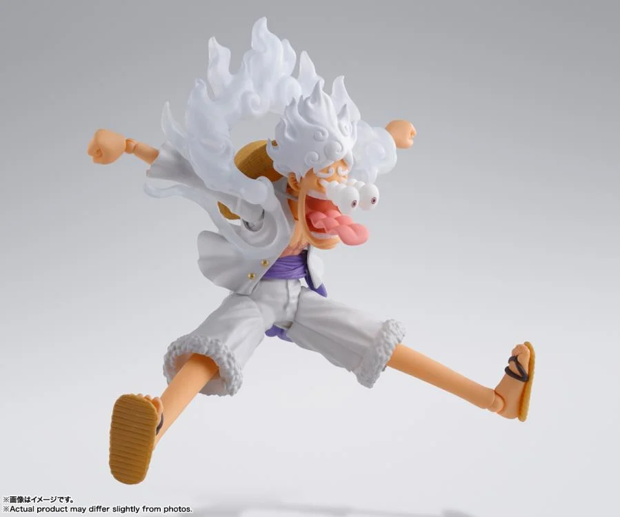 Pedido Figura Monkey D. Luffy (Gear 5) - One Piece - S.H.Figuarts marca Bandai Spirits escala pequeña 1/12 - Image 7