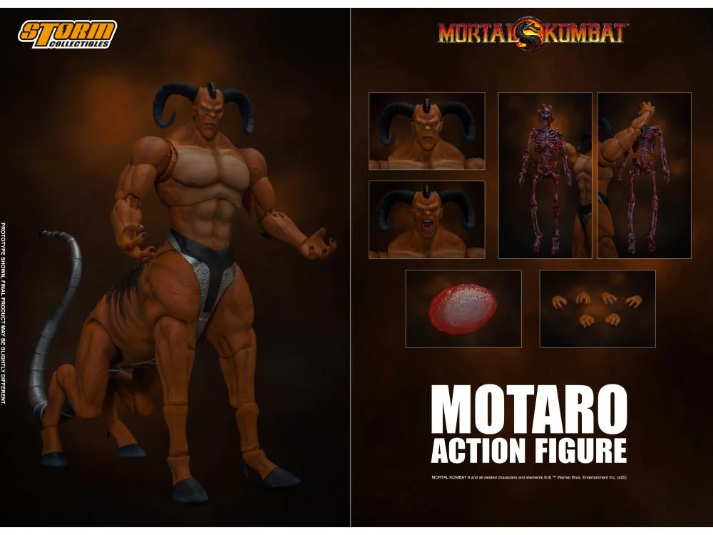 Pedido Figura Motaro - Mortal Kombat Vs Series marca Storm Collectibles escala pequeña 1/12 - Image 15
