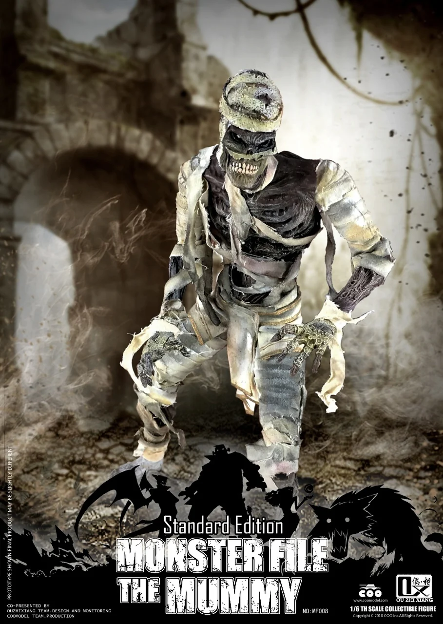 Pedido Figura Mummy - Monster File Series (Standard Edition) marca CooModel MF008 escala 1/6 - Image 5