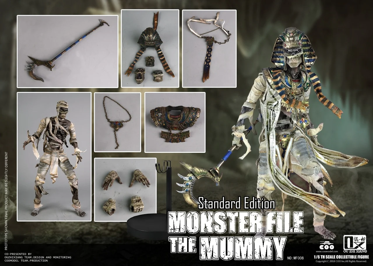 Pedido Figura Mummy - Monster File Series (Standard Edition) marca CooModel MF008 escala 1/6 - Image 7