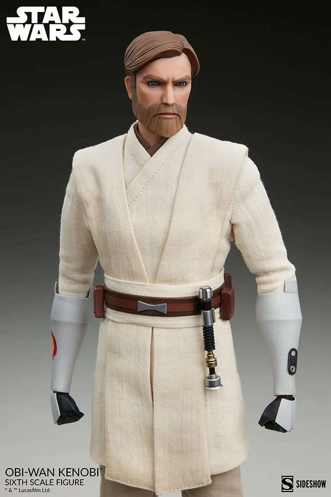 Pedido Figura Obi-Wan Kenobi - Star Wars™ The Clone Wars marca Sideshow Collectibles #100463 escala 1/6 (BACK ORDER) - Image 10