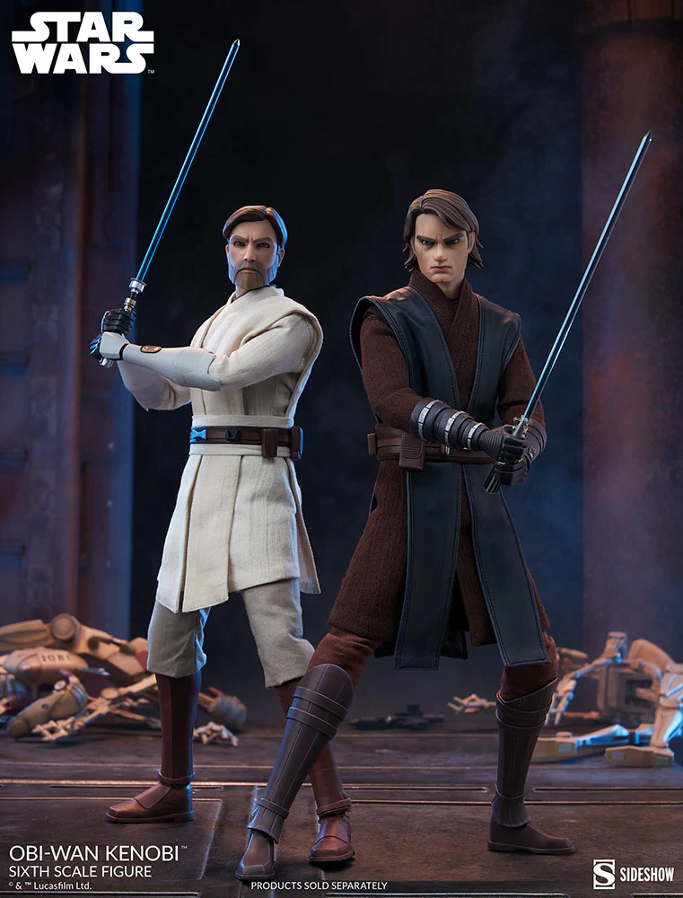 Pedido Figura Obi-Wan Kenobi - Star Wars™ The Clone Wars marca Sideshow Collectibles #100463 escala 1/6 (BACK ORDER) - Image 20