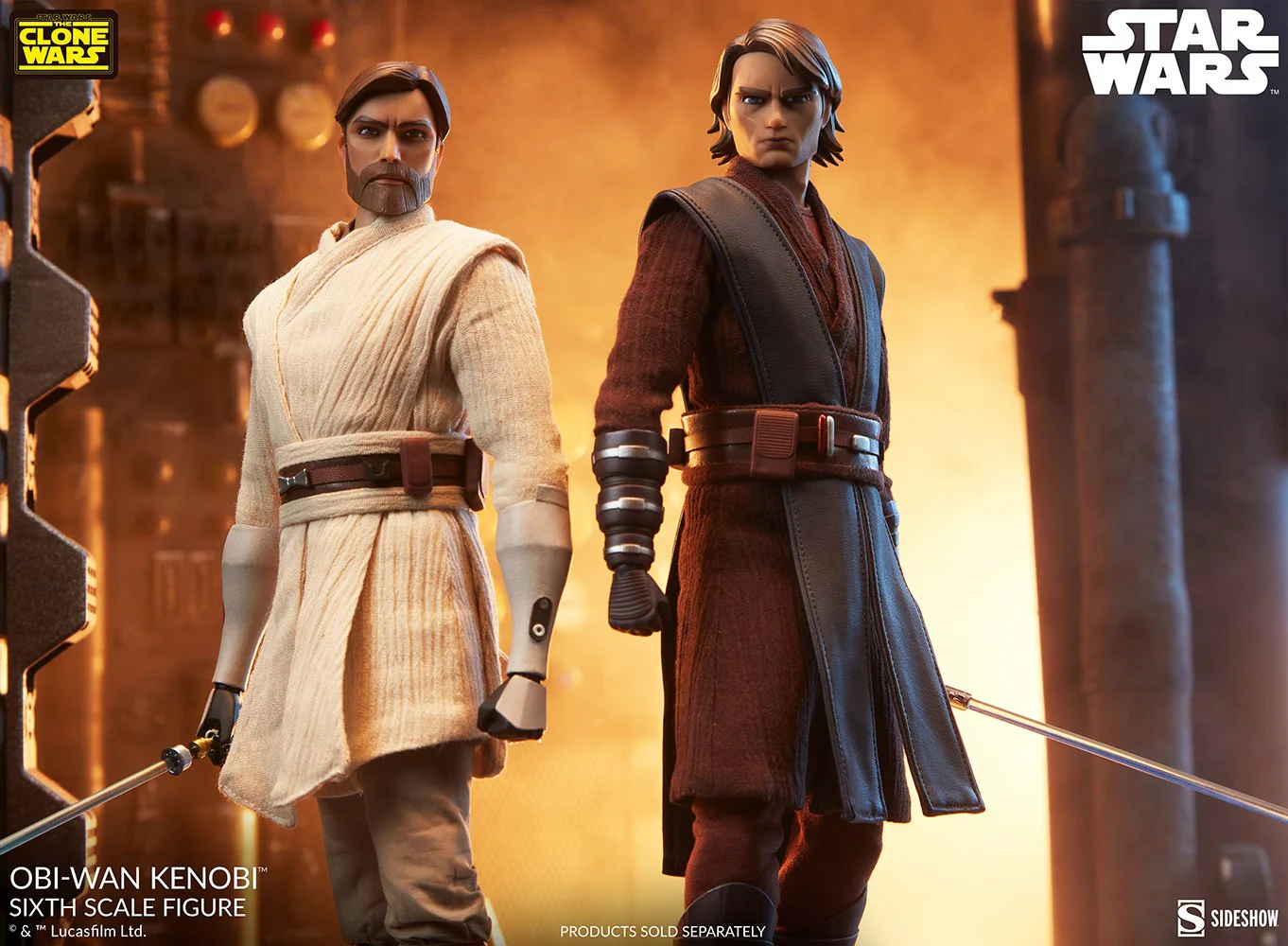 Pedido Figura Obi-Wan Kenobi - Star Wars™ The Clone Wars marca Sideshow Collectibles #100463 escala 1/6 (BACK ORDER) - Image 23