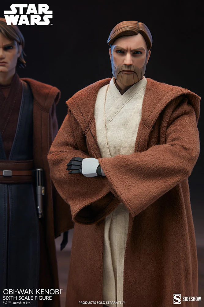 Pedido Figura Obi-Wan Kenobi - Star Wars™ The Clone Wars marca Sideshow Collectibles #100463 escala 1/6 (BACK ORDER) - Image 5