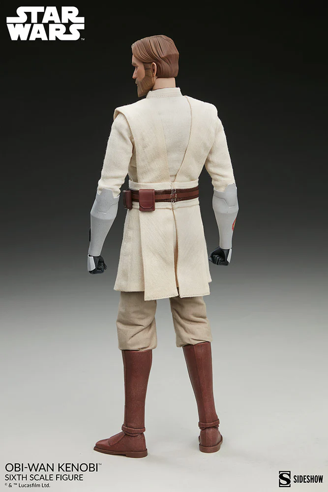 Pedido Figura Obi-Wan Kenobi - Star Wars™ The Clone Wars marca Sideshow Collectibles #100463 escala 1/6 (BACK ORDER) - Image 6