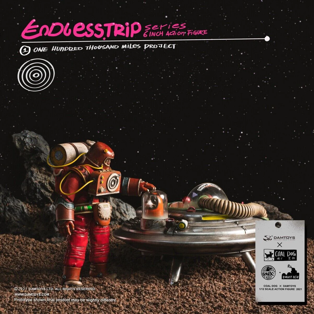 Pedido Figura One Hundred Thousand Miles Project - Endless Trip marca Damtoys x CoalDog PES024 escala pequeña 1/12 (ART TOY) - Image 2