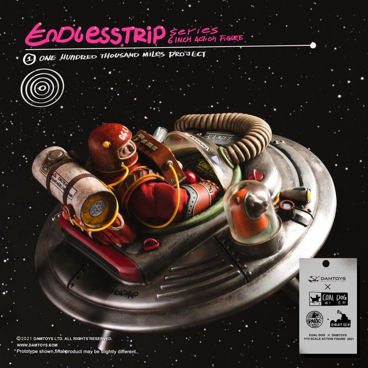 Pedido Figura One Hundred Thousand Miles Project - Endless Trip marca Damtoys x CoalDog PES024 escala pequeña 1/12 (ART TOY) - Image 7