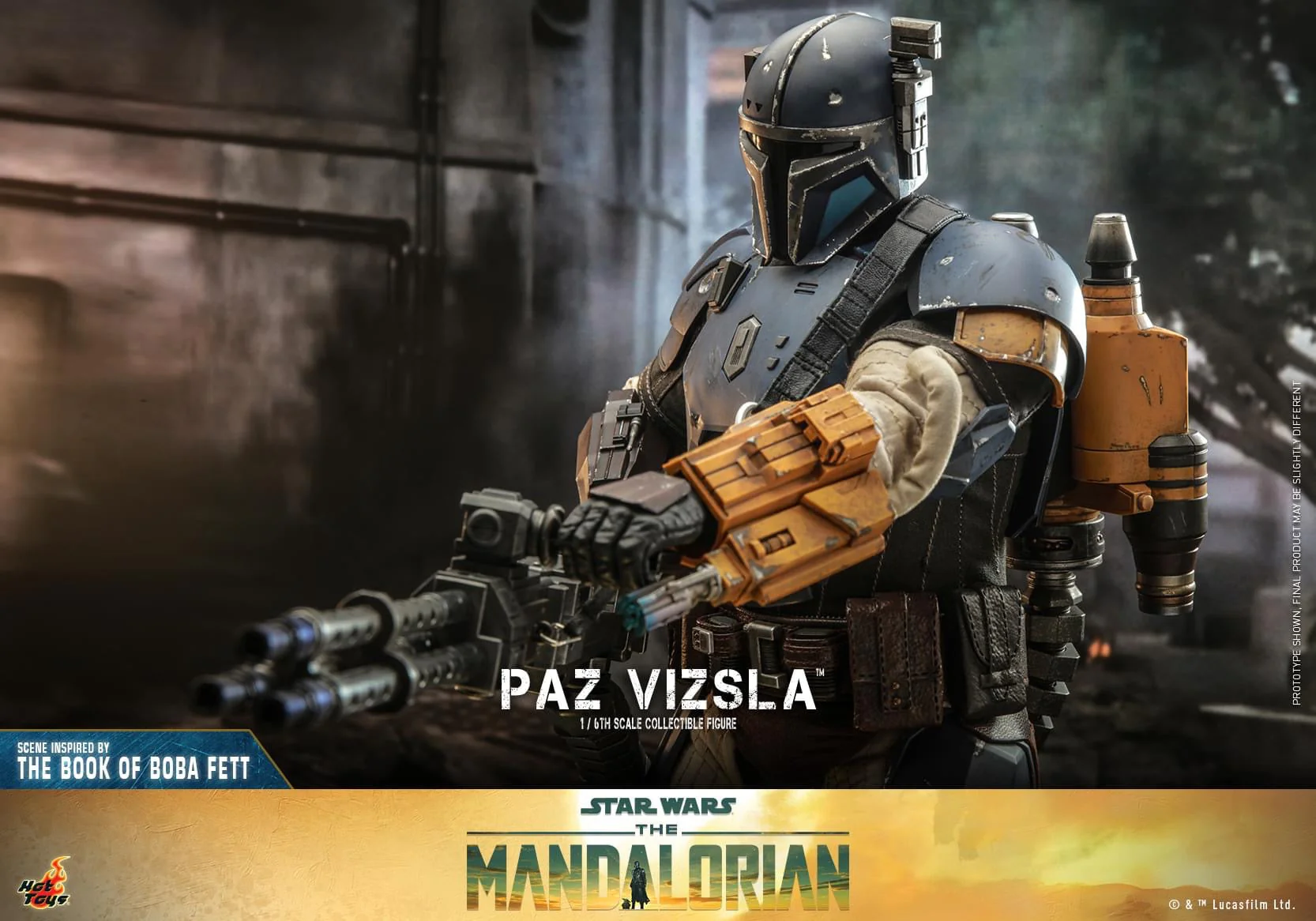 Pedido Figura Paz Vizsla ™ - Star Wars: The Mandalorian ™ marca Hot Toys TMS097 escala 1/6 - Image 14