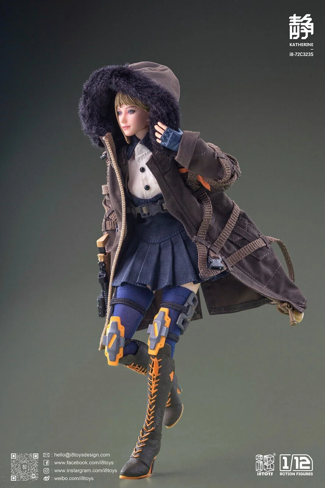 Pedido Figura Prequel Story: Katherine (Deluxe version) marca I8Toys i8-72C323S escala pequeña 1/12 - Image 15