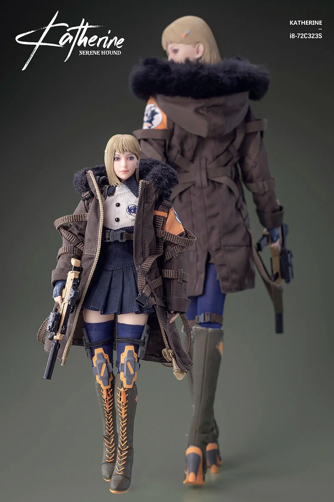 Pedido Figura Prequel Story: Katherine (Deluxe version) marca I8Toys i8-72C323S escala pequeña 1/12 - Image 4