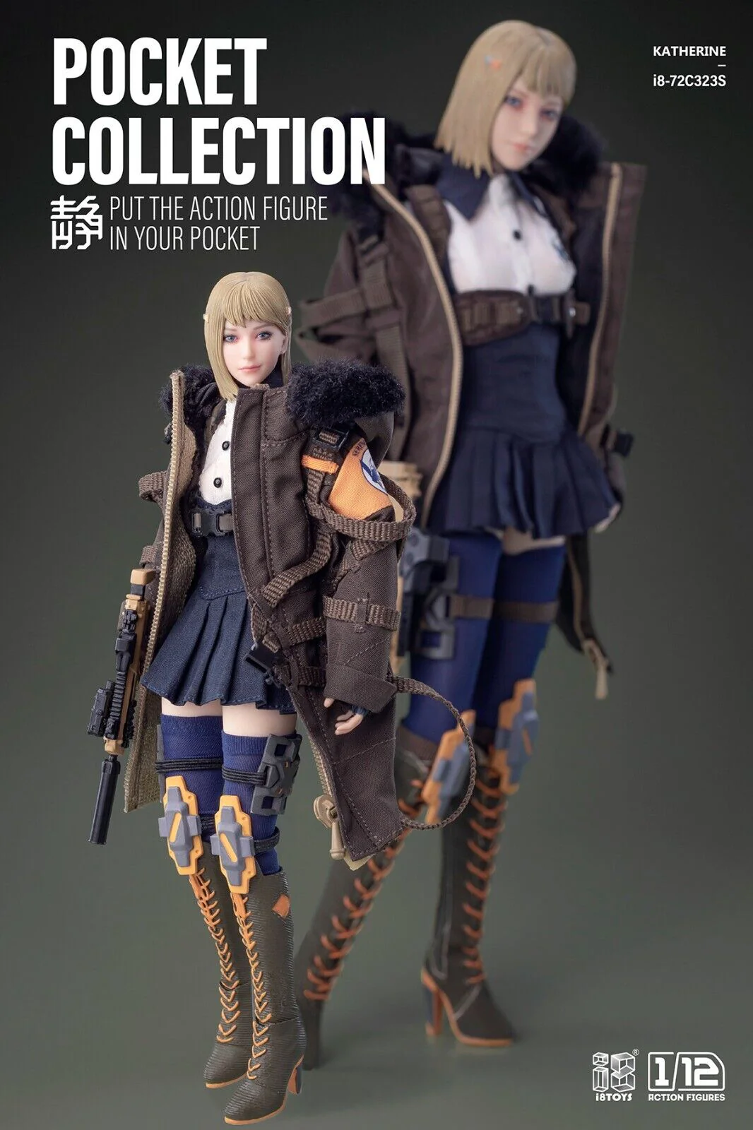 Pedido Figura Prequel Story: Katherine (Deluxe version) marca I8Toys i8-72C323S escala pequeña 1/12 - Image 5