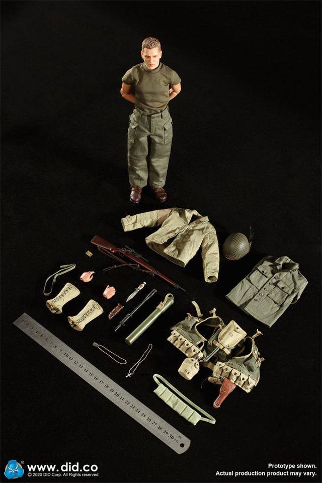 Pedido Figura Private Jackson (Sniper) - WWII US 2nd Ranger Battalion marca DID A80144 escala 1/6 - Image 12