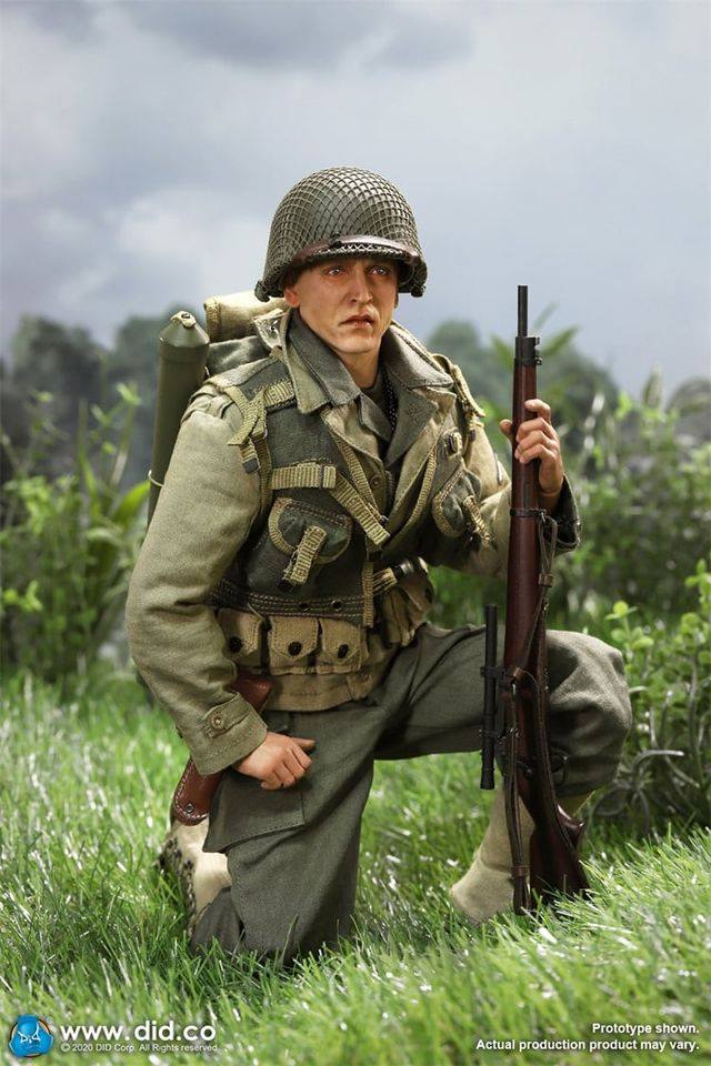 Pedido Figura Private Jackson (Sniper) - WWII US 2nd Ranger Battalion marca DID A80144 escala 1/6 - Image 3