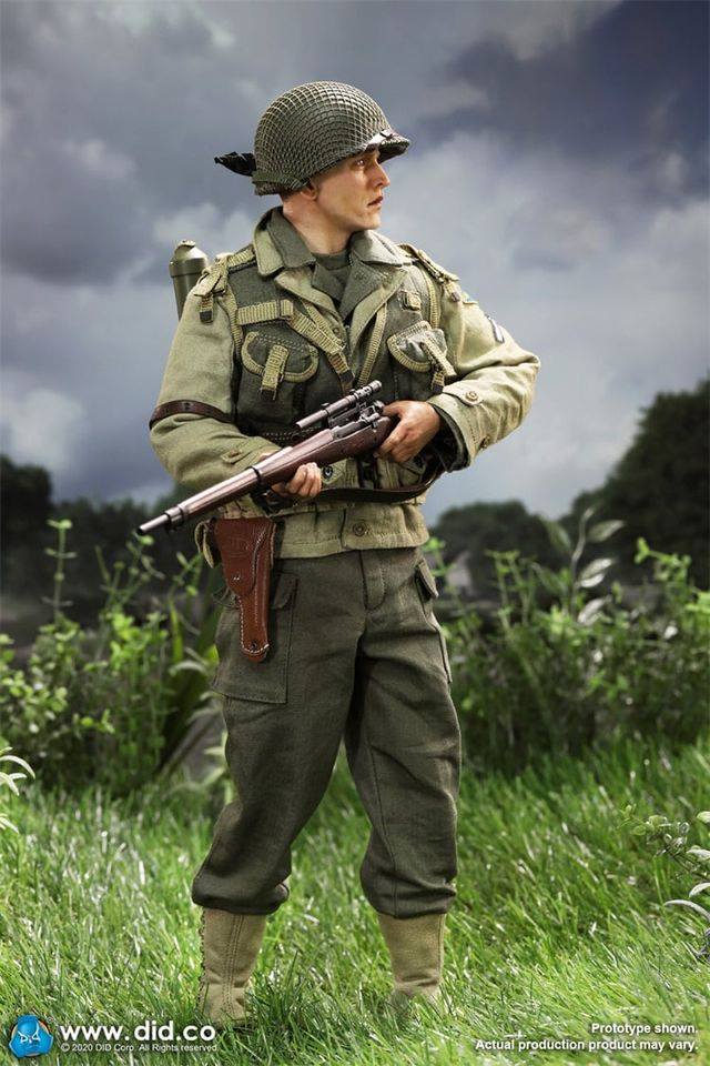 Pedido Figura Private Jackson (Sniper) - WWII US 2nd Ranger Battalion marca DID A80144 escala 1/6 - Image 4