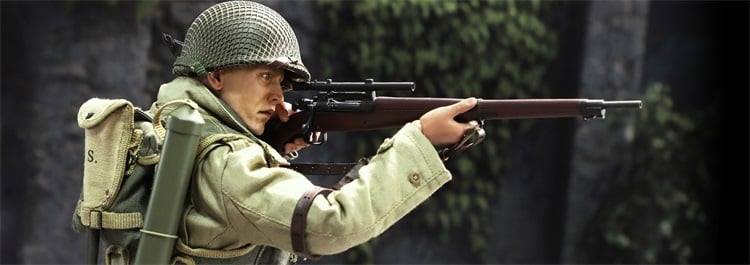 Pedido Figura Private Jackson (Sniper) - WWII US 2nd Ranger Battalion marca DID A80144 escala 1/6 - Image 5