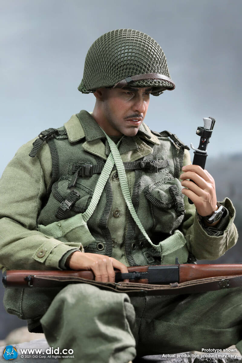 Pedido Figura Private Mellish - WWII US 2nd Ranger Battalion marca DID A80155 escala 1/6 - Image 10