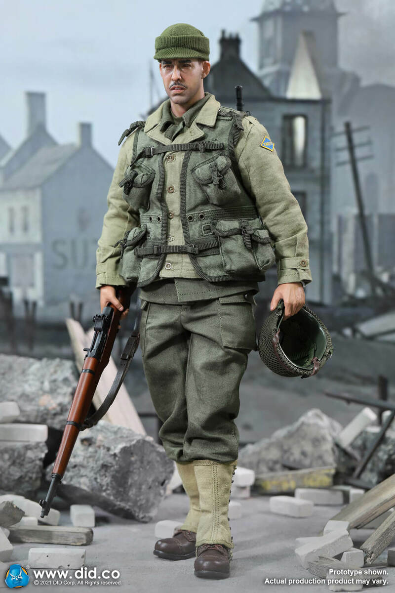 Pedido Figura Private Mellish - WWII US 2nd Ranger Battalion marca DID A80155 escala 1/6 - Image 5