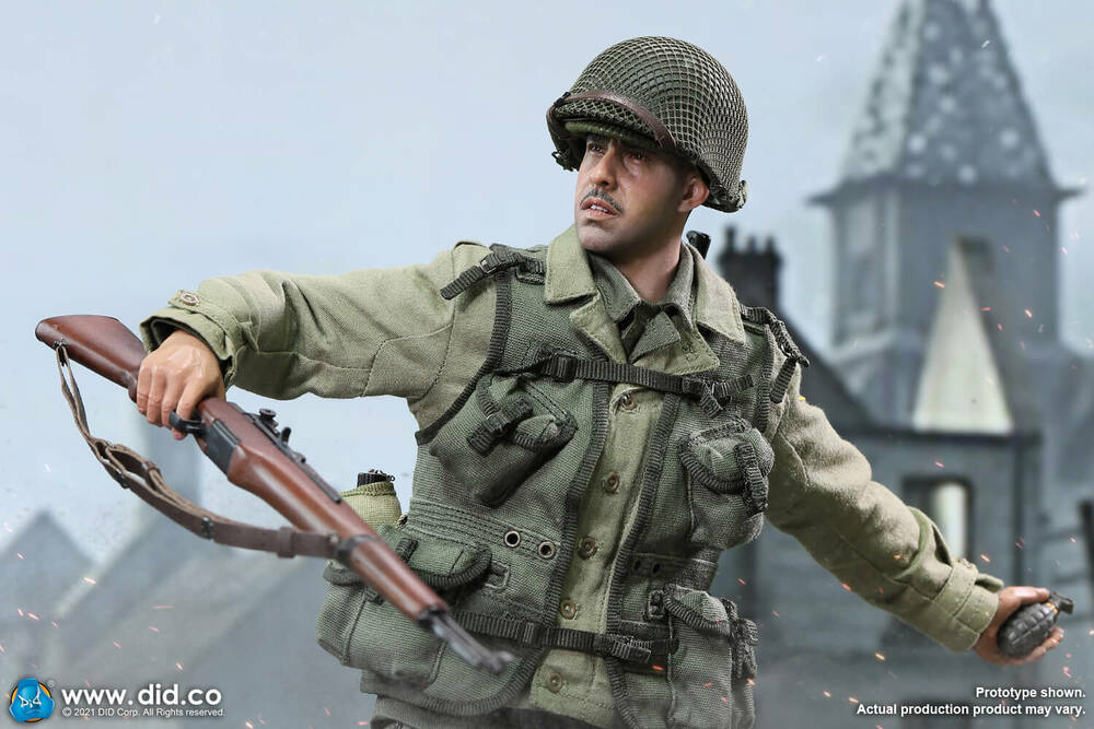 Pedido Figura Private Mellish - WWII US 2nd Ranger Battalion marca DID A80155 escala 1/6 - Image 6