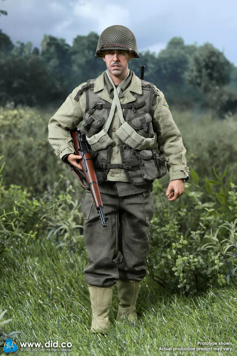 Pedido Figura Private Mellish - WWII US 2nd Ranger Battalion marca DID A80155 escala 1/6 - Image 8