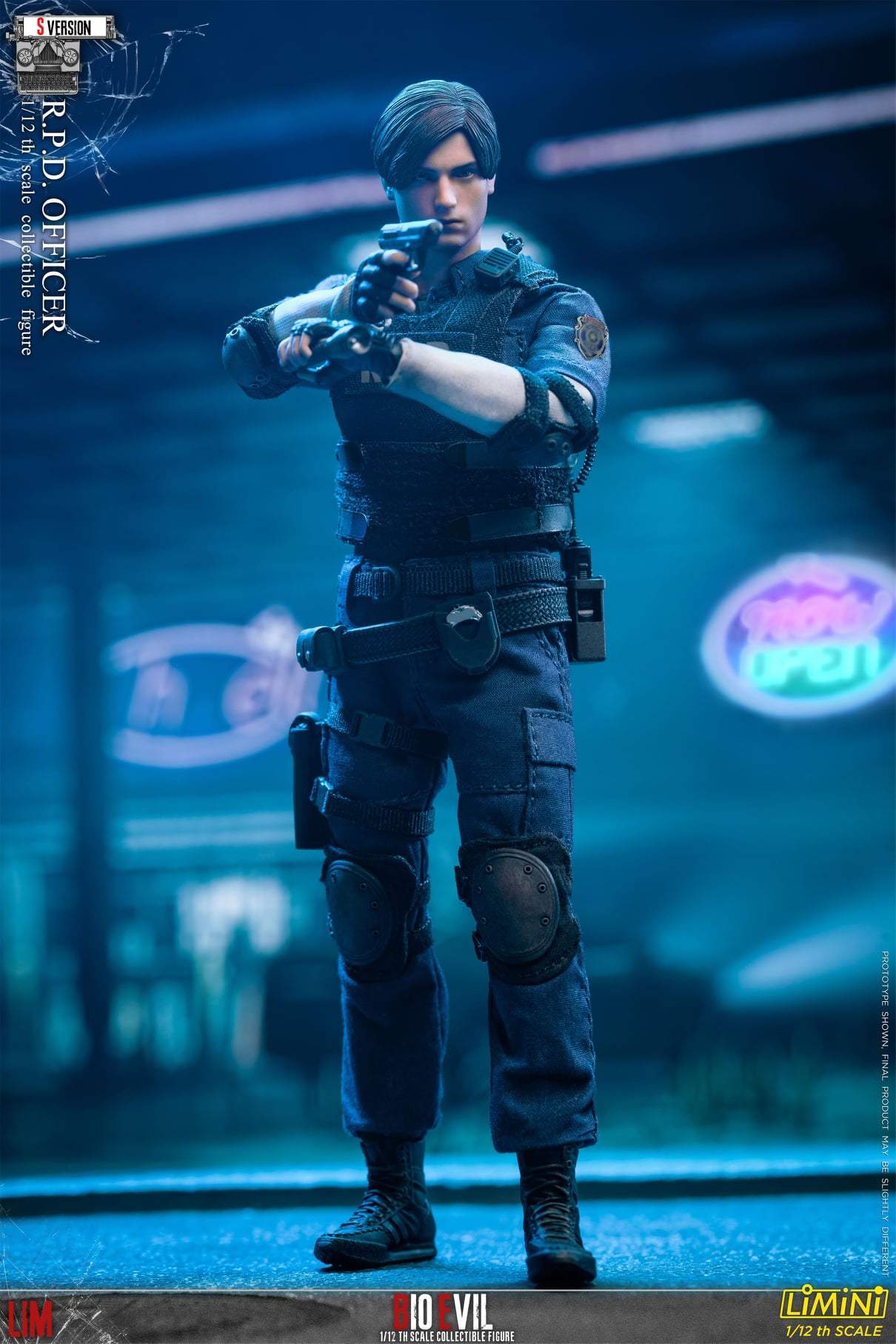 Pedido Figura R.P.D. Officer version S (Deluxe) marca Limtoys escala pequeña 1/12 (relanzamiento) - Image 13