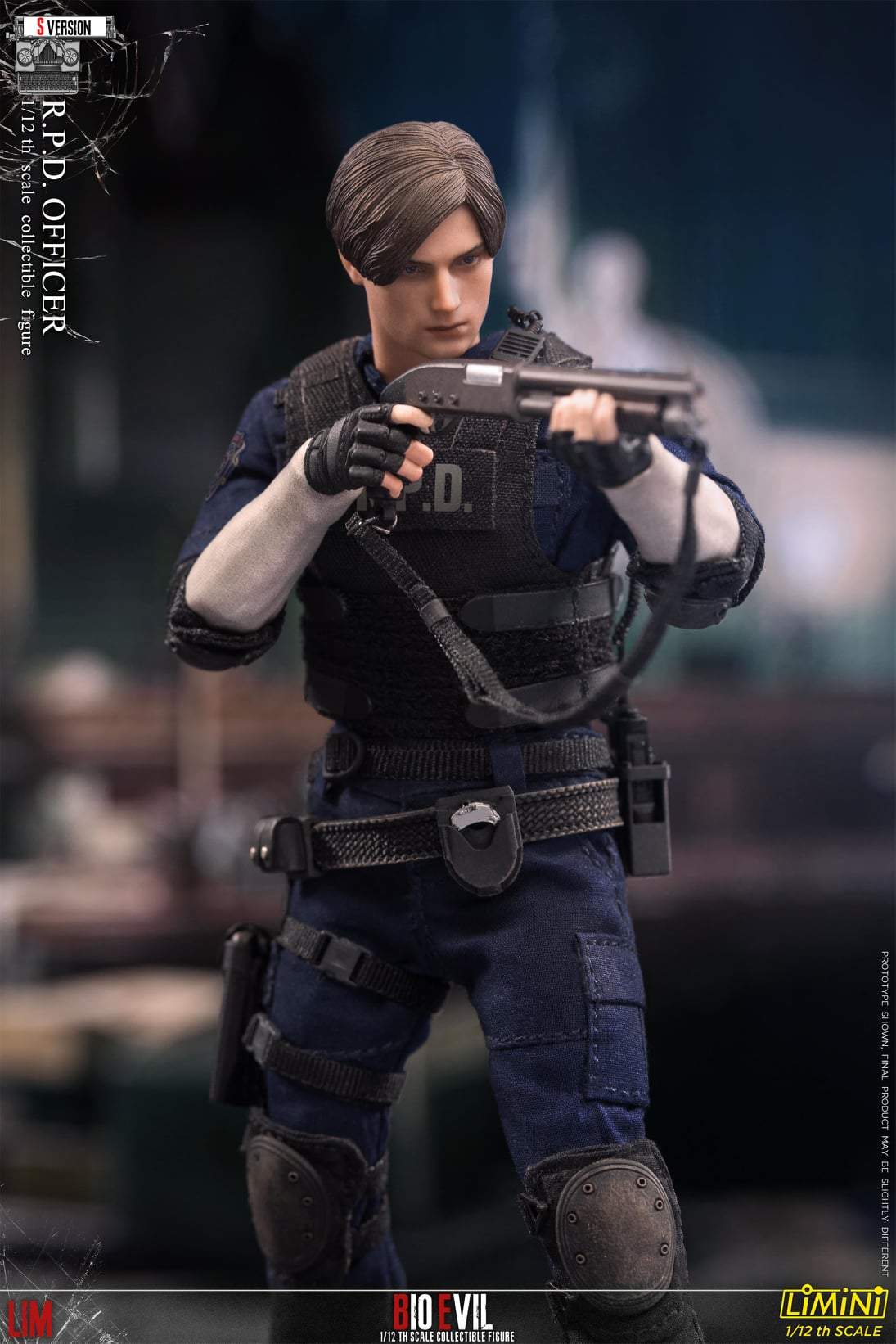 Pedido Figura R.P.D. Officer version S (Deluxe) marca Limtoys escala pequeña 1/12 (relanzamiento) - Image 16