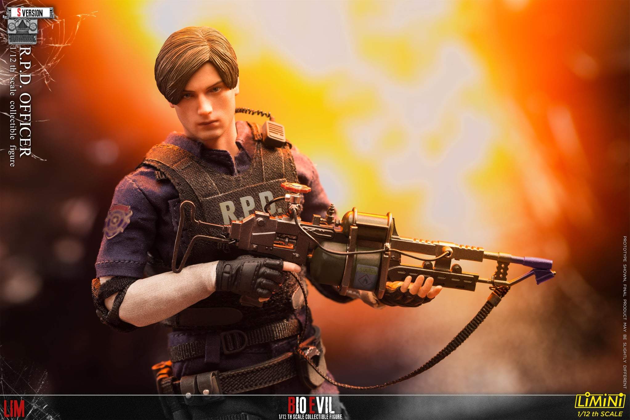 Pedido Figura R.P.D. Officer version S (Deluxe) marca Limtoys escala pequeña 1/12 (relanzamiento) - Image 17