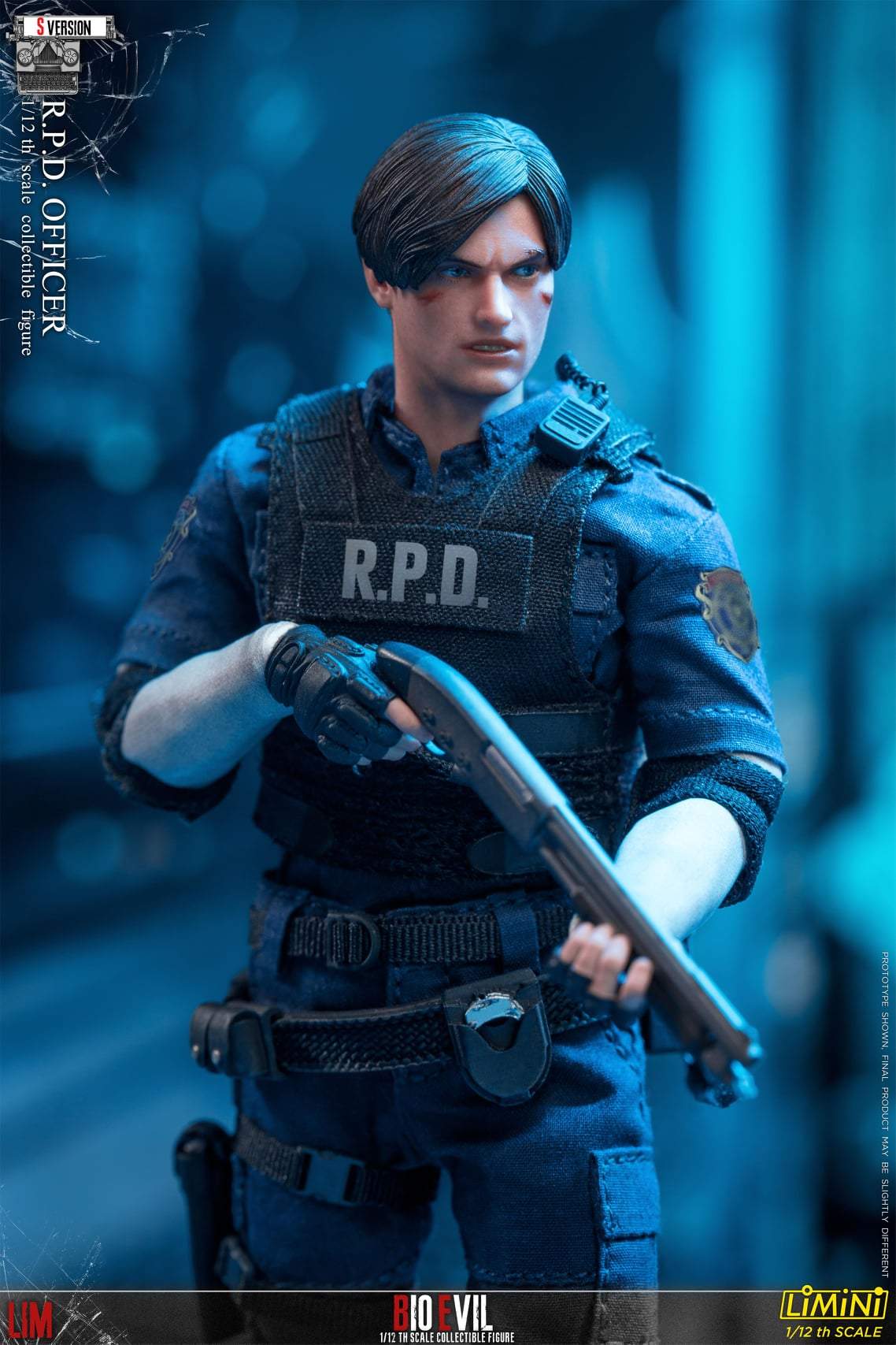 Pedido Figura R.P.D. Officer version S (Deluxe) marca Limtoys escala pequeña 1/12 (relanzamiento) - Image 3