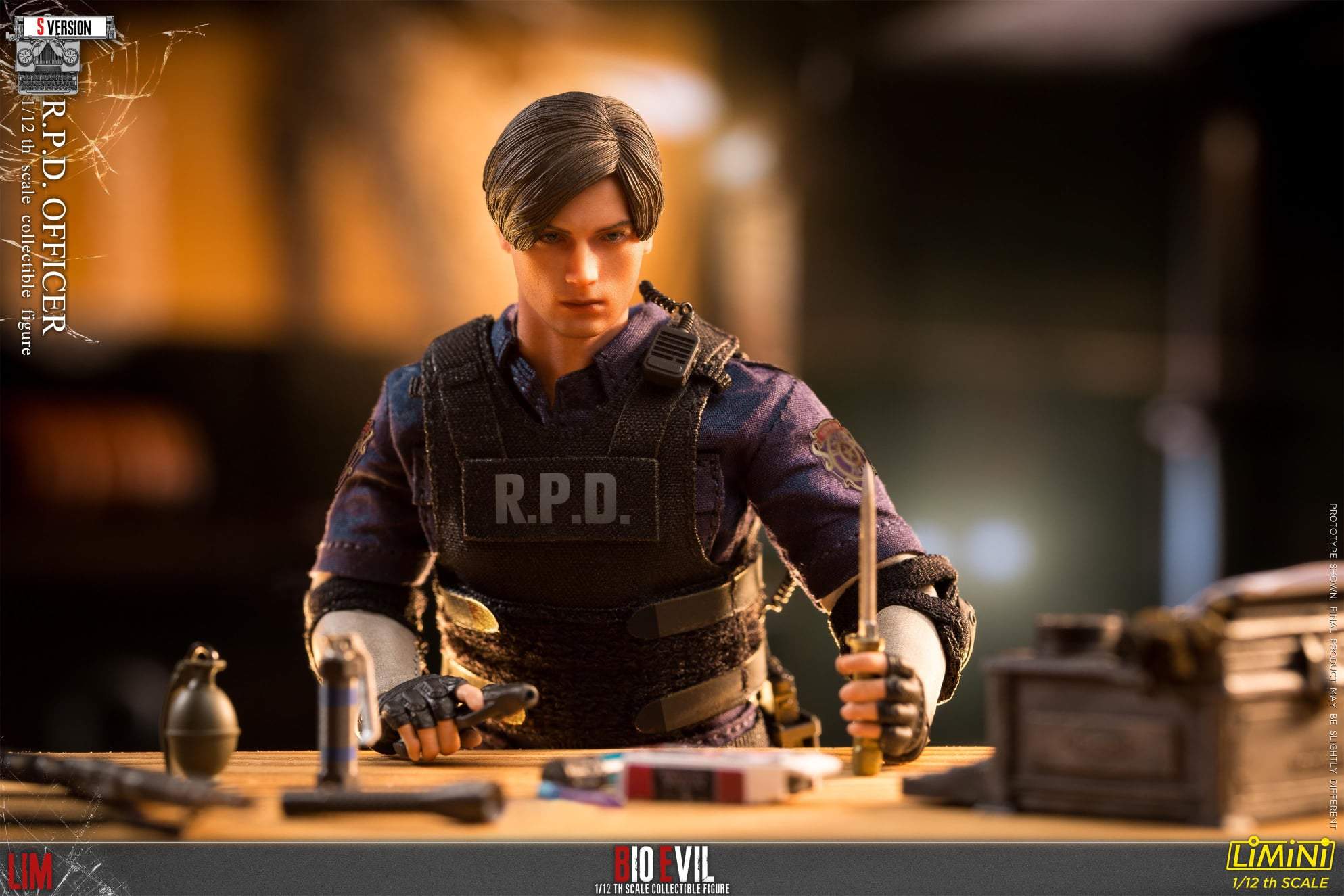 Pedido Figura R.P.D. Officer version S (Deluxe) marca Limtoys escala pequeña 1/12 (relanzamiento) - Image 5