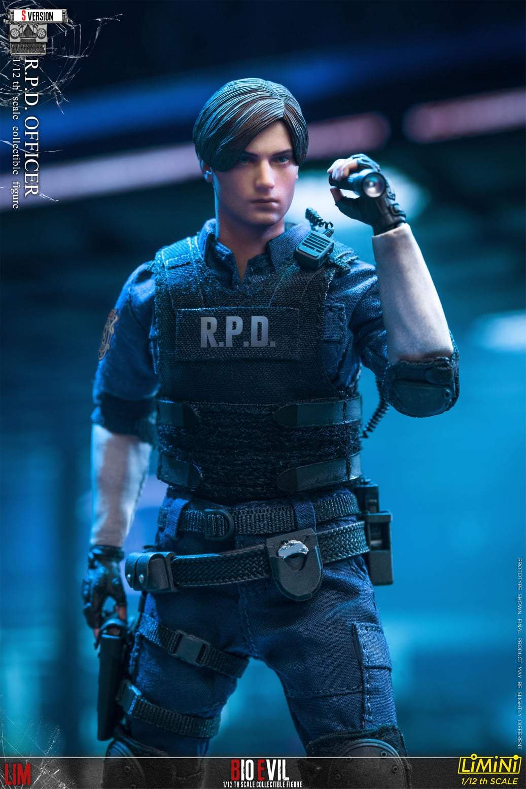 Pedido Figura R.P.D. Officer version S (Deluxe) marca Limtoys escala pequeña 1/12 (relanzamiento) - Image 7